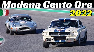 Modena Cento Ore 2022  Day 4 at Mugello Circuit  Classic Cars Competition Race 1 amp 2 Highlights [upl. by Aronek]