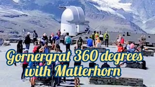 Gornergrat panorama One of the best in the world Part 2 switzerland zermatt [upl. by Atsirhc715]