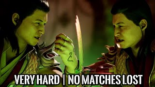 MORTAL KOMBAT 1  SHANG TSUNG amp Tremor Kameo  VERY HARD  No Matches Lost  4K 60FPS [upl. by Lipsey635]