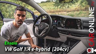 VW Golf eHybrid é um GTE mais BARATO mas Não Perdes assim Tanto como Imaginas Review Portugal [upl. by Yarahs671]