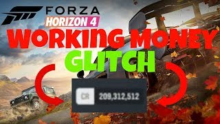 Forza Horizon 4 MONEY GLITCH WORKING 100 MILLION IN A HOUR [upl. by Ymmot]