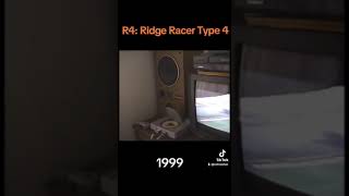 Playing Ridge Racer Type 4 on the PSone in 99 [upl. by Yehudi588]