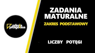 Potęgi i pierwiastki Matura podstawowa teoria [upl. by Savart]