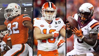 ACC Footballs Top 5 Wide Receivers [upl. by Nahamas]