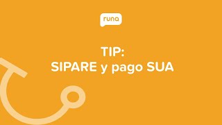 TIP SIPARE y pago SUA  Runahrcom [upl. by Carew]