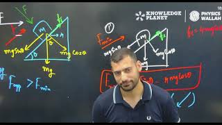 Friction On An Inclined Plane  JEE  NEET [upl. by Lanuk]