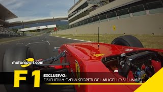 Esclusivo Fisichella svela segreti del Mugello su una F1 [upl. by Strephonn]