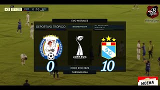 DEPORTIVO TRÓPICO 010 SPORTING CRISTAL │COPA EVO │SUB17 [upl. by Eduardo755]