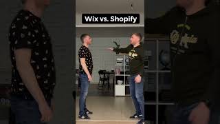 Wix vs Shopify shopify wix ecommerce ecommercebusiness [upl. by Gardel517]