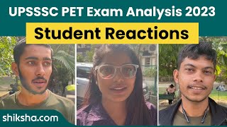 UPSSSC PET Exam Analysis 2023 amp Student Reactions [upl. by Kimmy]