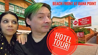 Ocean front hotel room in Dana Point California  A beautiful experience [upl. by Girvin]