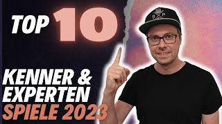 Topliste 10 Kenner und Expertenspiele aus 2023 [upl. by Brosy380]