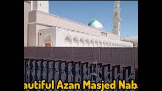 Azan madina sharifAzan madina munawar HMY23 Official [upl. by Suirrad332]