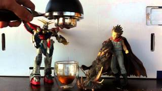 Mypressi Twist Espresso Shot Akira VS Gundam [upl. by Mayhew]