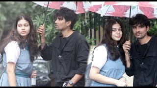 Proposing to School Girl Prank  vishal goswami baba  Mumbai [upl. by Etem107]