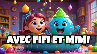 Le Slime Magique de Fifi et Mimi  🌈✨ [upl. by Ettenan333]