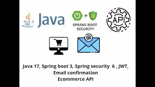 Ecommerce API  Java Spring boot Spring Security JWT Email confirmation Español v1 [upl. by Padriac]