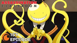 Assassination Classroom Ep 1  Assassination Time [upl. by Enelloc]