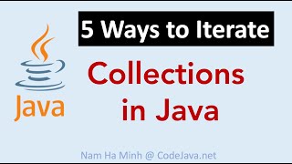 5 Ways to Iterate Collections in Java [upl. by Sender]