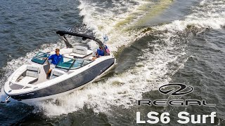 Regal LS6 Surf  The Ultimate BowriderWakeboat Running and Walk Through [upl. by Eirelam]