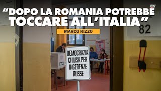 Marco Rizzo quotIn Romania hanno annullato le elezioni con motivazioni ridicole E un fatto gravequot [upl. by Sarazen]