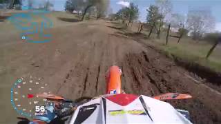 Pista motocross Cassano Spinola On Board Gopro [upl. by Neelyad997]