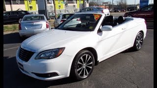 SOLD 2011 Chrysler 200 S Convertible Walkaround Start up Tour and Overview [upl. by Naimed]