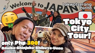 🇯🇵 Japan Travel Tips 2024 Tokyo Day Tour for ONLY 300PHP55😍🔴Odaiba🔴 Shinjuku🔴 Shibuya🔴Ueno [upl. by Ardelia]