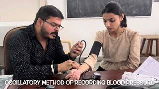 Oscillatory Method of Recording Blood Pressure [upl. by Bolton]