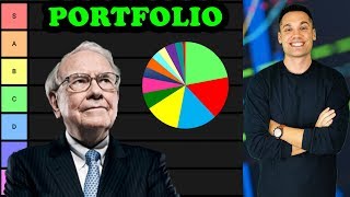 A Review of Warren Buffetts Stock Portfolio for 2020  Tier List [upl. by Shanks]