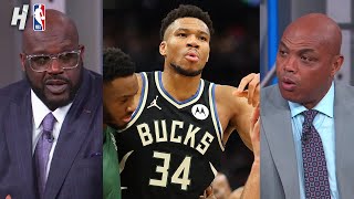 Inside the NBA reacts to Giannis Injury [upl. by Riannon]