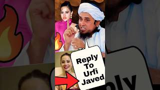 Reply 🔥to Urfi Javed By Mufti Tariq Masood motivation viral reaction shorts muftitariqmasood [upl. by Anyah463]