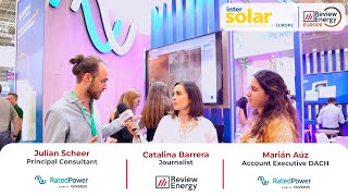 Intersolar Europe 2024  Interview with Julian Scheer and Marián Aúz of RatedPower [upl. by Yemar]