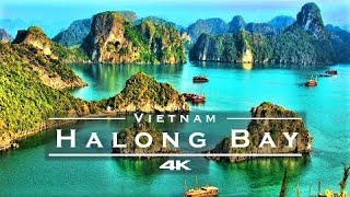 Halong Bay Vietnam 4K [upl. by Sherburne824]