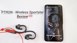 Review PTron Sportster Bluetooth Headphones With Mic Hindi [upl. by Haet704]