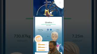 My First Gratina Raid In Pokemon Go  shorts pokemongo [upl. by Vin]