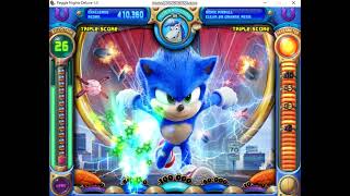 Peggle Nights Sonic Pinball Challenge Theme of Sonic Colors Extreme Fever [upl. by Aitnohs]