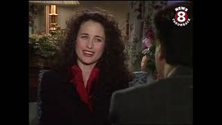 News 8 one on one with Groundhog Day star Andie McDowell [upl. by Imerej699]