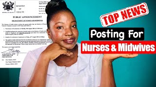 Postings of Nurses and Midwives 2024 [upl. by Eeliab]