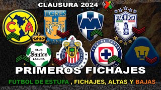 ✅ NUEVOS FICHAJES CONFIRMADOS LIGA MX CL2024  ARTEAGA AL AMÉRICA MACÍAS SE VA DE CHIVAS Y MÁS [upl. by Aidul]