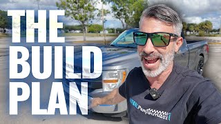 THE BUILD PLAN  F150 Giveaway Vlog 1 [upl. by Immac]