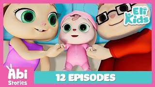 Abi Stories  One Hour  12 FULL Episodes  Eli Kids Educational Cartoon [upl. by Id]