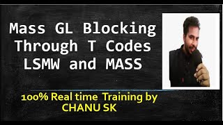 LSMW GL Blocking Real Time SAP FiCO Training in teluguSAP FICO Course in teluguLSMW GL blocking [upl. by Namya]