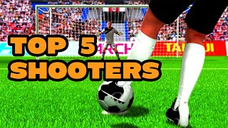 Top 5 Online Football Penalty and Goal Shooters Poki Games [upl. by Laddy]