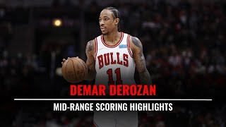 DeMar DeRozan  Midrange Scoring Highlights [upl. by Aisatnaf310]