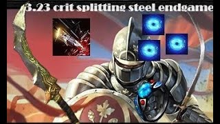 323 crit splitting steel endgameall content available [upl. by Clemmy]