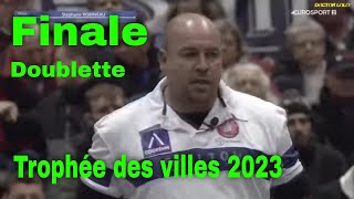 Pétanque  Trophée des villes finale doublettes 2023 a Laon [upl. by Rica]