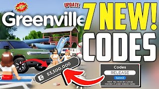 ⚠️SURPRISE⚡CODES⚠️GREENVILLE ROBLOX CODES 2024  GREENVILLE CODES 2024 [upl. by Irallih92]