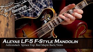 Custom Aleyas LF5 Mandolin Review [upl. by Barnum]