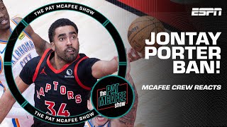 I UNDERSTAND WHY JONTAY PORTER WAS BANNED FOREVER  McAfee on INTEGRITY of NBA  Pat McAfee Show [upl. by Sivad690]